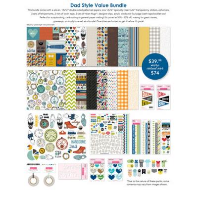 Bella Blvd Scrapbooking Set - Dad Style